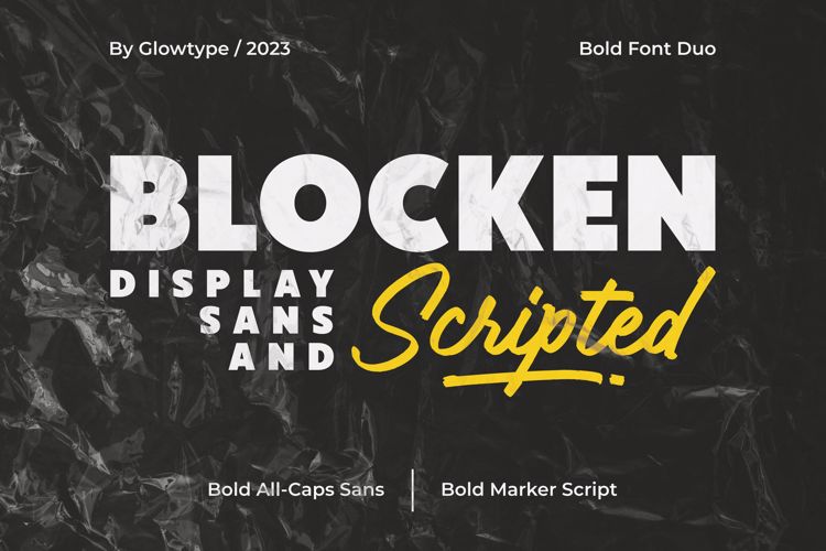 Blocken Script Font