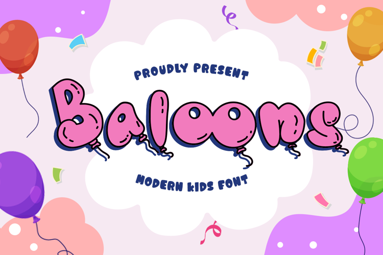 Baloons Font