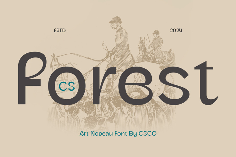 CS Forest Font