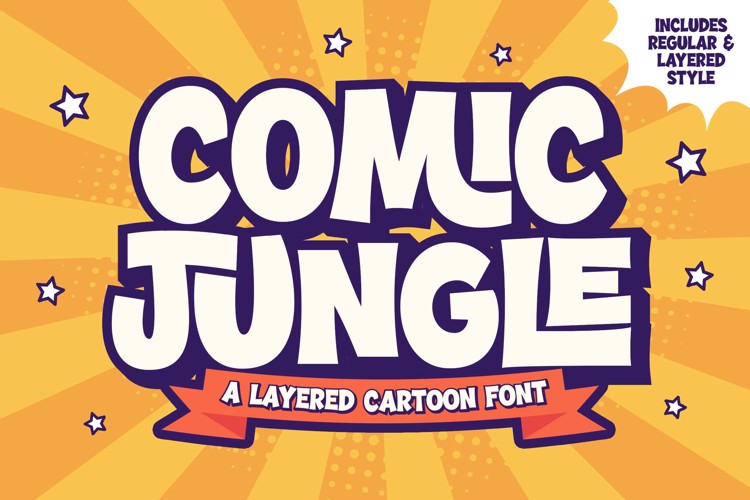 Comic Jungle Font