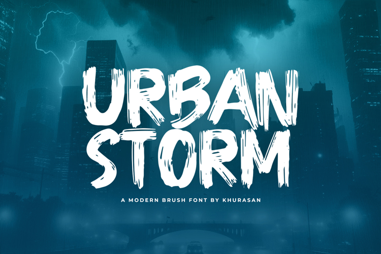 Urban Storm Font