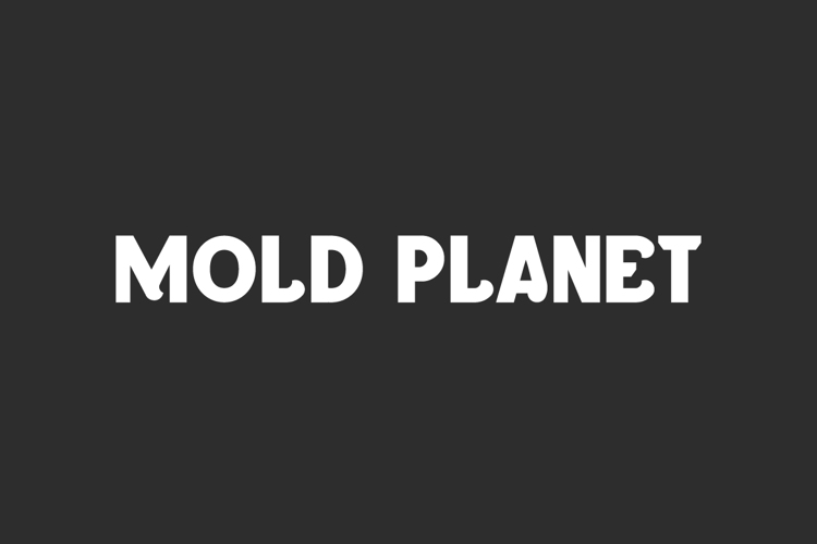Mold Planet Font