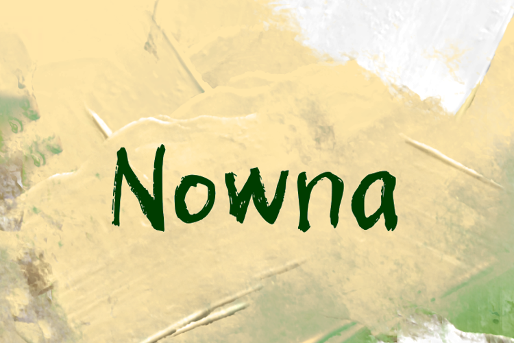 n Nowna Font
