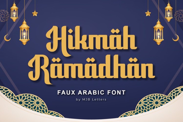 Hikmah Ramadhan Font