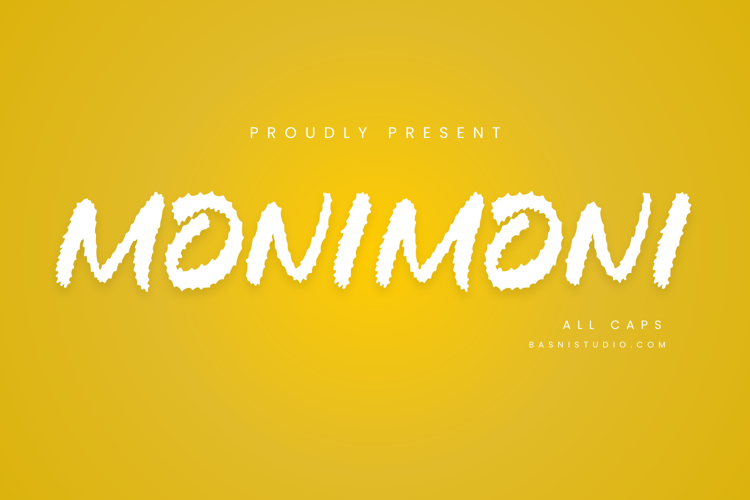 MONIMONI Font