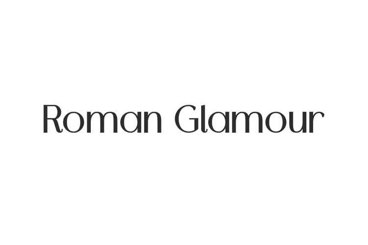 Roman Glamour Font