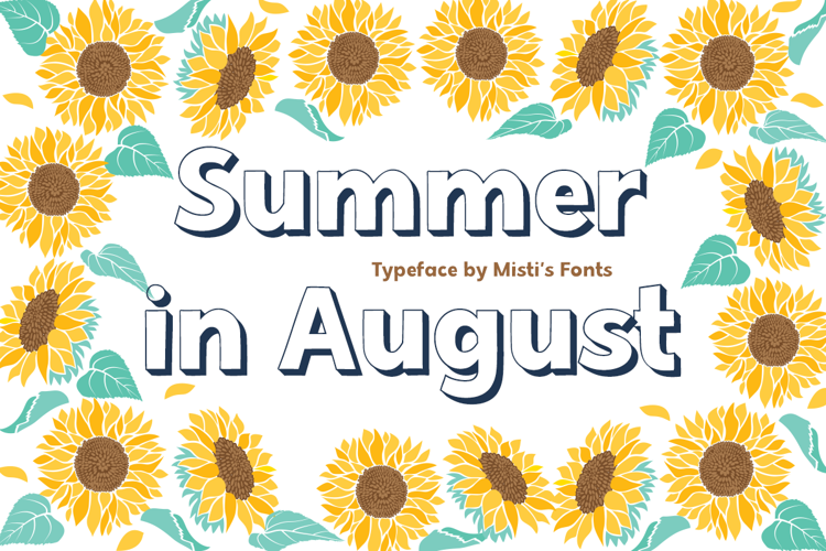 Summer in August Font