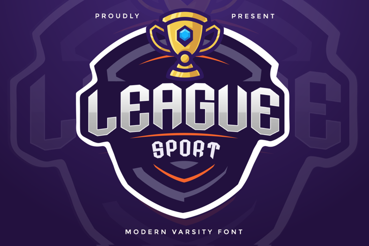 League Sport Font
