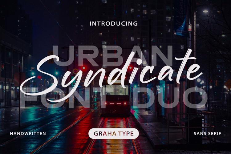 Urban Syndicate Font Duo