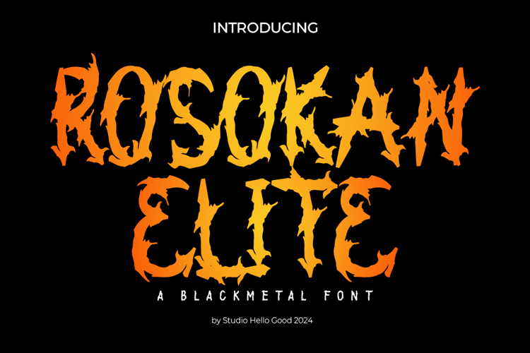 Rosokan Elite Font