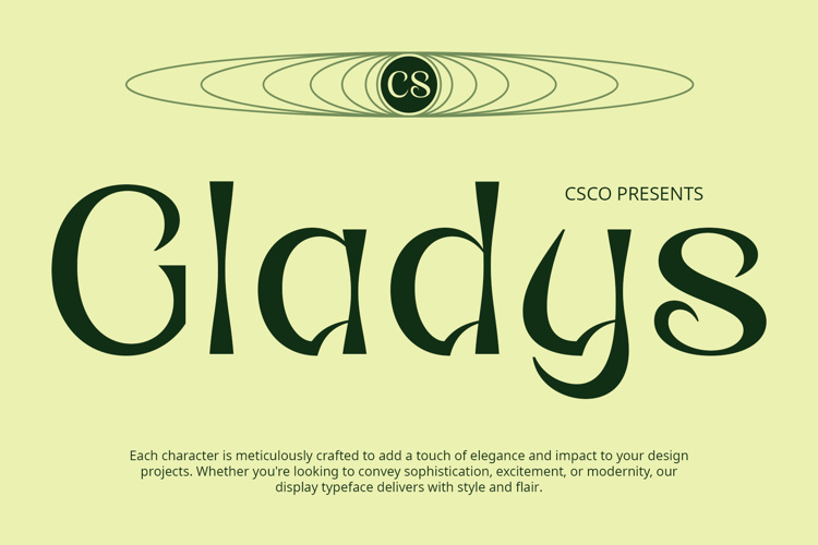 CS Gladys Font