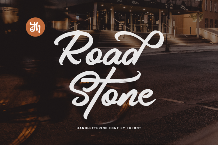 Road Stone Persona Use Font