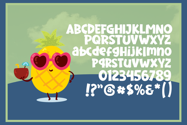 Pineapple Colada Font