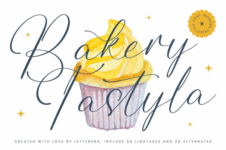 Bakery Tastyla VERSION Font