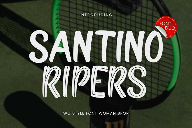 SANTINO RIPERS Font