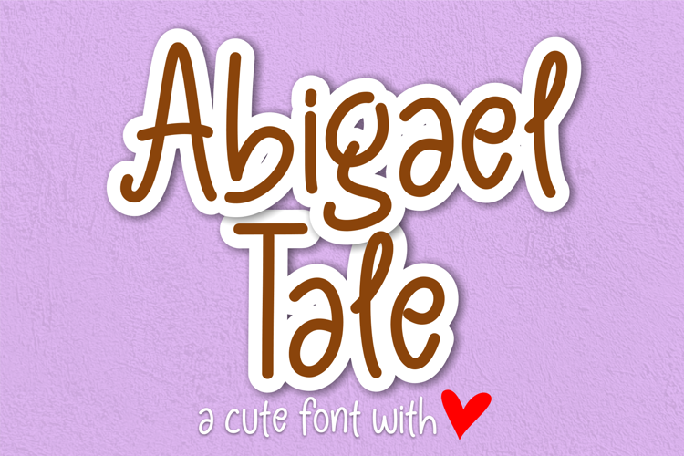 Abigael Tale Font