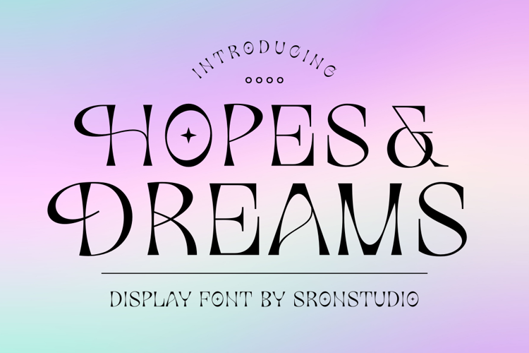 Hopes and Dreams Font