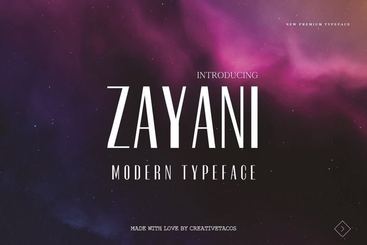 Zayani Font