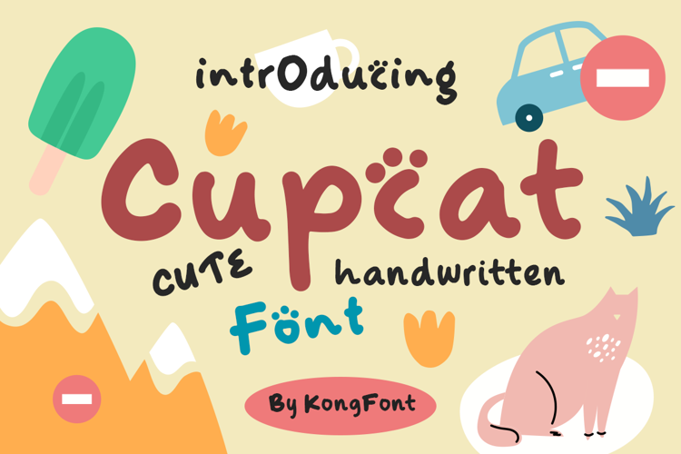 Cupcat Font