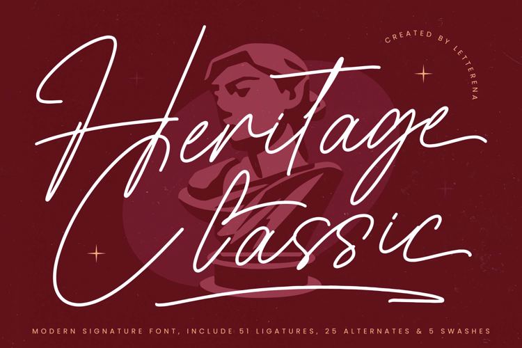 Heritage Classic VERSION Font