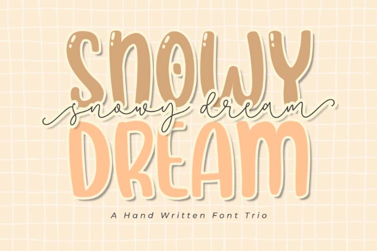 Snowy Dream Script Font
