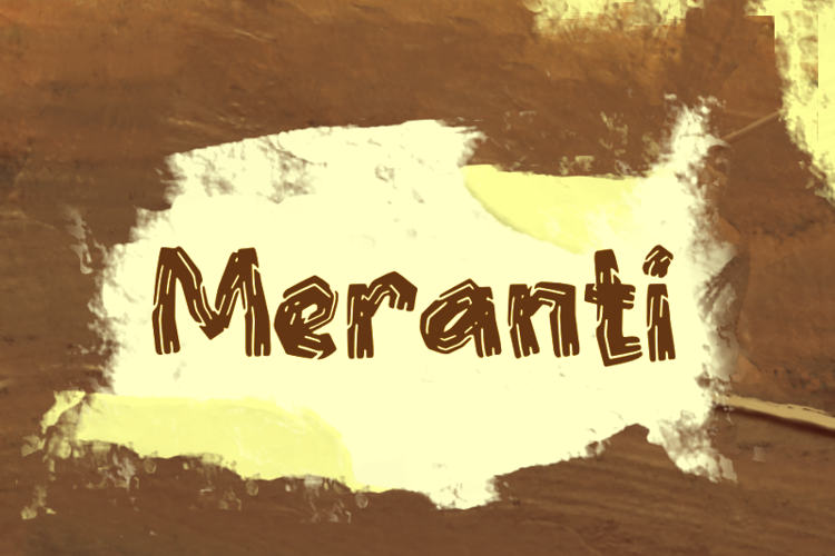 M Meranti Font