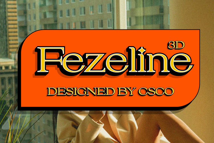 Fezeline 3D Font
