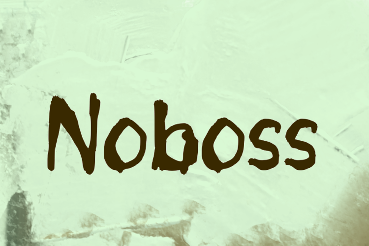n Noboss Font