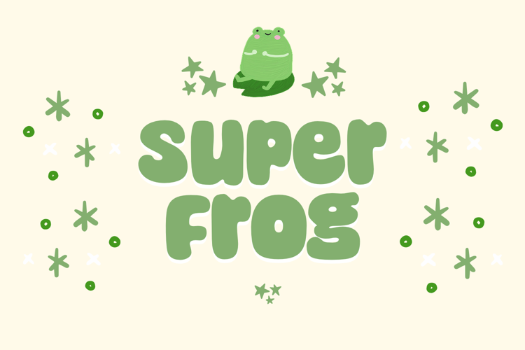 Super Frog Font