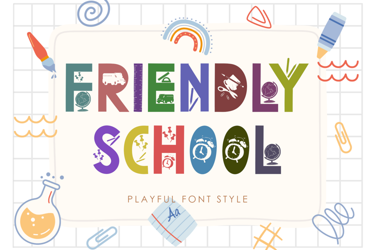 Friendly School Font