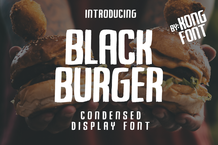 Black Burger Font