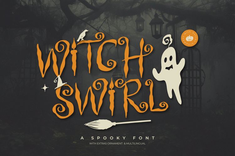 Witch Swirl Font