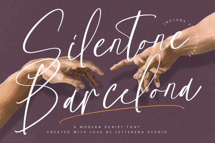 Silentone Barcelona VERSIO Font