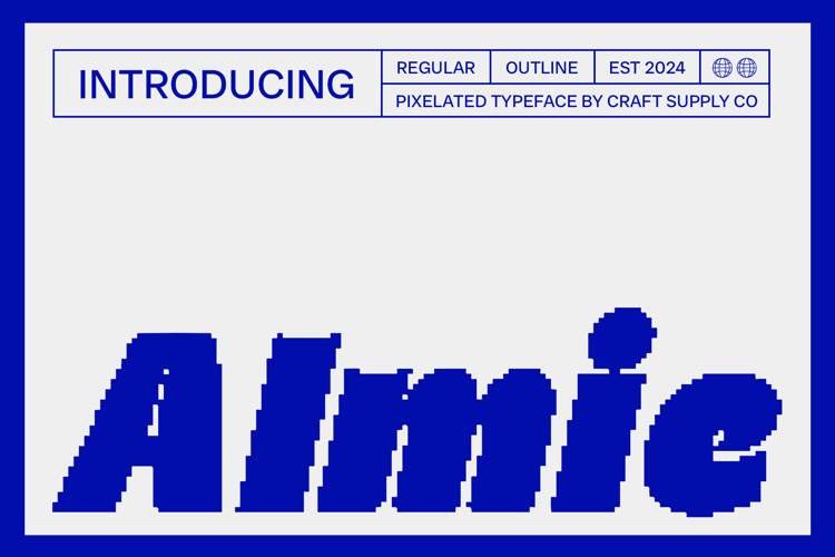 Almie Pixel Font