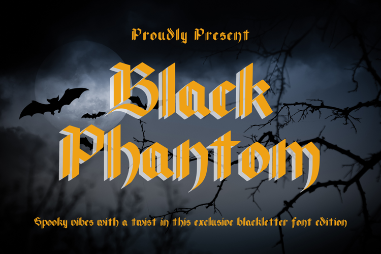 Black Phantom - Font
