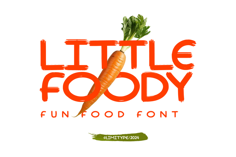 LITTLE FOODY Font