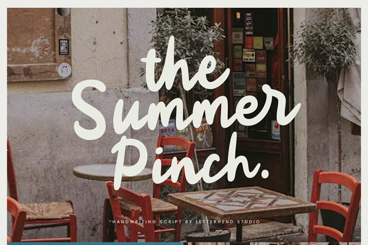 The Summer Pinch Font