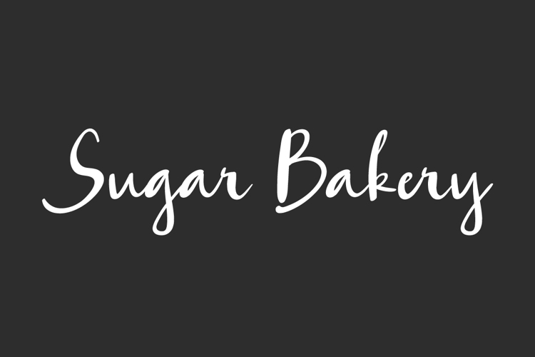 Sugar Bakery Font