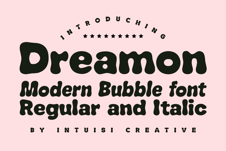 Dreamon Regular Font