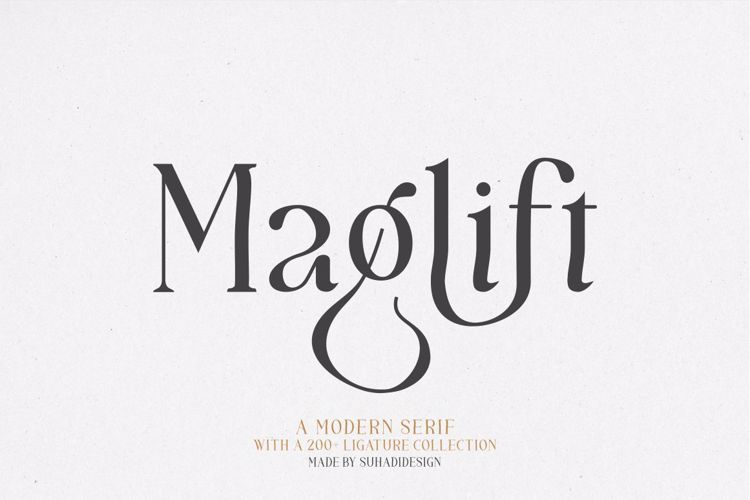 Maglift Font