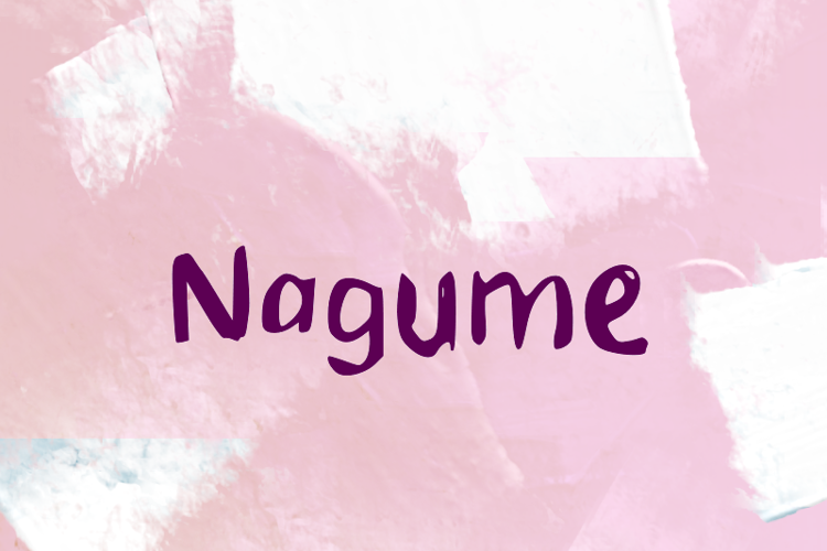 n Nagume Font