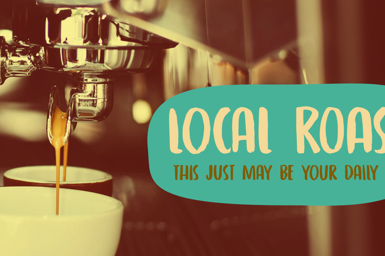 Local Roast Font