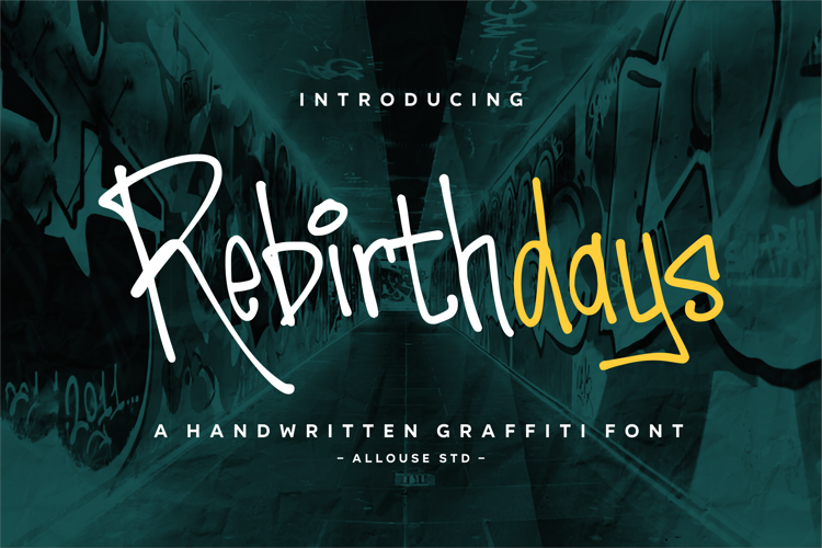 Rebirthdays Font