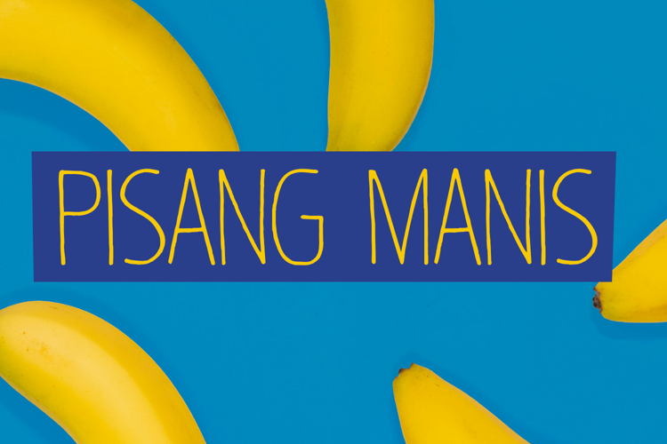 Pisang Manis Font