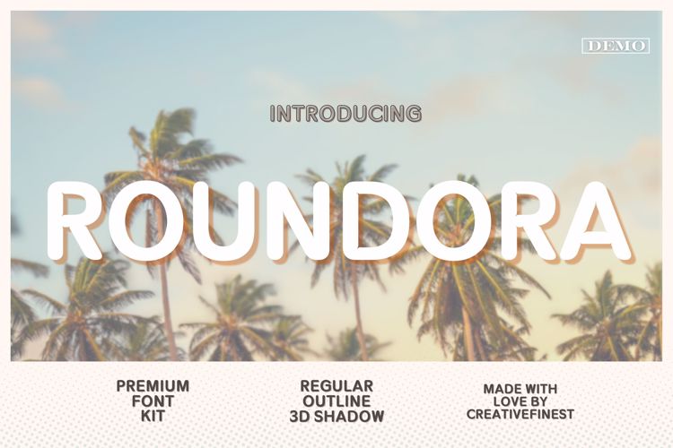 Roundora Font Regular