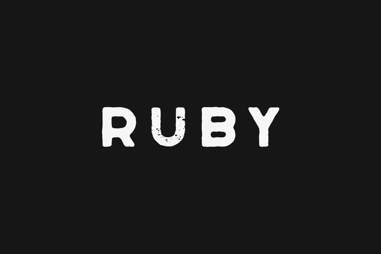 Ruby Font