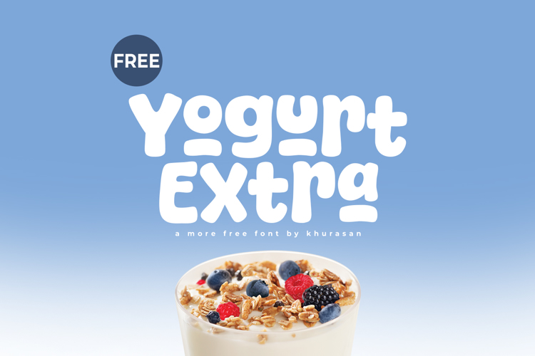 Yogurt Extra Font