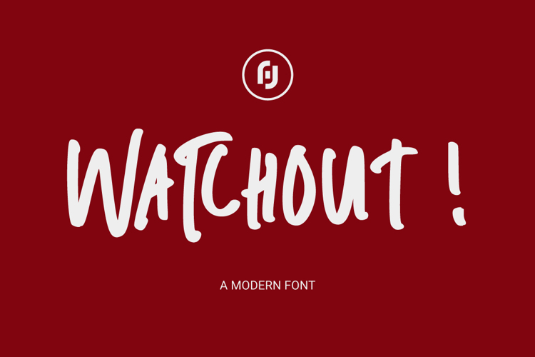 Watchout Font