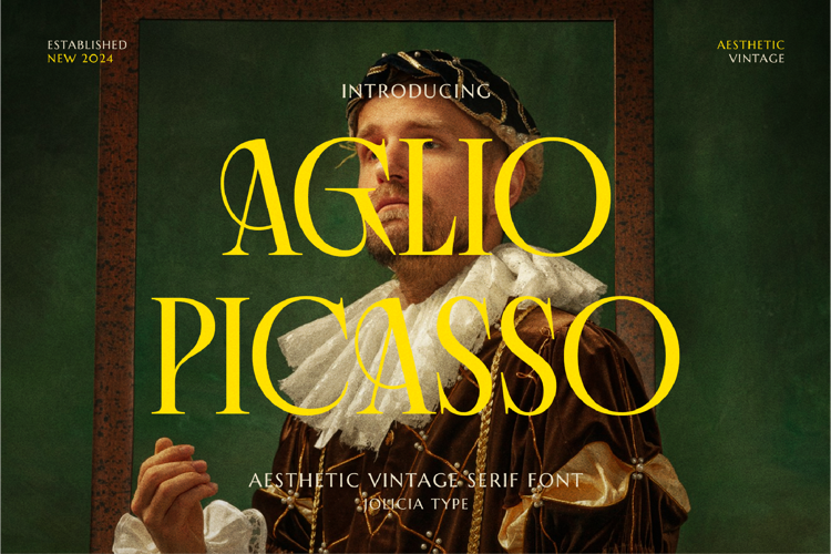 Aglio Picasso Font