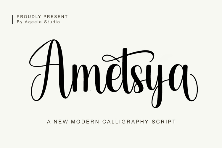 Ametsya Font